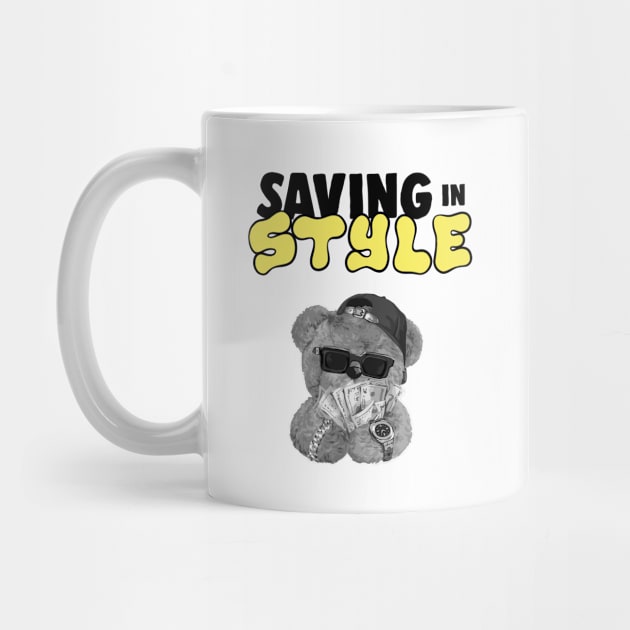 Saving In Style Funny Gift by sleepworker